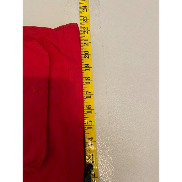 Cabelas Red Gore-Tex Waterproof  Jacket Multiple Pockets Zip Closure Small - Picture 13 of 15